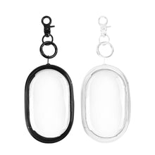 Load image into Gallery viewer, Portable Transparent Travel Cable Organizer Bag Storage for Cables Chargers Digital Accessories Zipper Protection Bag Keychain
