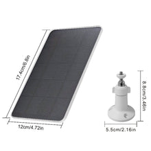 Load image into Gallery viewer, Portable Monocrystalline Solar Panel Charger Power for Phones Cameras Outdoor Doorbells Monitoring Waterproof Solar Expansion Board
