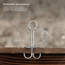 Load image into Gallery viewer, 10PCS Outdoor Camping Octopus Deck Ground Nails High Strength Tent Stakes Windproof Rope Buckle Retractable Spring Design
