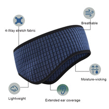 Load image into Gallery viewer, Thick Fleece Ear Protection Headband Outdoor Sports Warm Windproof Forehead Ear Cover For Cycling Skiing Mountain Climbing
