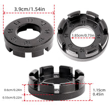 Load image into Gallery viewer, Mountain Bicycle Spoke Wrench Adjust Harmony Wire Tightness Prevent Wheel Deformation 8 Slot Adjust Circle Tool Bicycle Supplies
