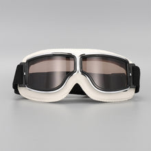 Load image into Gallery viewer, Motorcycle Riding Glasses Windproof Light-proof Sunglasses Helmet Glasses Leather Retro Motorcycle Accessories
