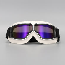 Load image into Gallery viewer, Motorcycle Riding Glasses Windproof Light-proof Sunglasses Helmet Glasses Leather Retro Motorcycle Accessories
