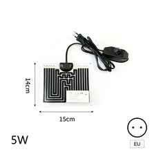 Load image into Gallery viewer, European Standard 5-45W Reptiles Heat Mat Climbing Pet Heating Warm Pads Adjustable Temperature Reptile Pet Thermal Insulation Equipment
