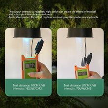 Load image into Gallery viewer, 5.010.0 UVB Reptile Lamp 13W 26W UVB Rays Energy Heating Light Calcium-enriched Bulb Heating Lamps Turtle Lizard Snake
