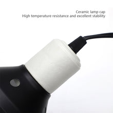 Load image into Gallery viewer, Reptile Lamp Set Illumination 110V 220V Heating Lamp Bracket Pet Light Bulb Bracket Lampshade Heat-resistant Spotlight lampshade

