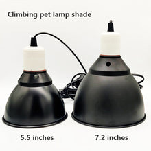 Load image into Gallery viewer, Reptile Lamp Set Illumination 110V 220V Heating Lamp Bracket Pet Light Bulb Bracket Lampshade Heat-resistant Spotlight lampshade
