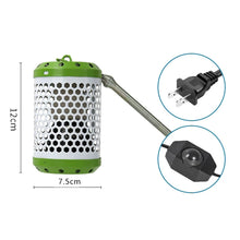 Load image into Gallery viewer, Ceramic Anti-Bite Pet Parrot Heat Preservation Lamp Lampshade Anti-Scalding Heating Lamp Lampshade US/EU/UK Plug
