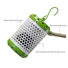 Load image into Gallery viewer, Ceramic Anti-Bite Pet Parrot Heat Preservation Lamp Lampshade Anti-Scalding Heating Lamp Lampshade US/EU/UK Plug
