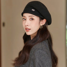Load image into Gallery viewer, Fashion Simple Women Knitted Cap Soft Warm Hat Elegant Exquisite Solid-Color Hat Female Accessories Gift

