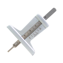 Load image into Gallery viewer, Stainless Steel Car Tire Tread Depth Gauge 0-50mm &amp; 0-5cm Dual Scale High Precision Measurement Tool for Maintenance Automotive Tool
