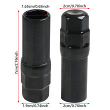Load image into Gallery viewer, 16.5mm External Heptagon Socket for Security Lug Nuts Wheel Removal Tool for Car Modification Hex Sockets
