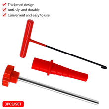 Load image into Gallery viewer, 3Pcs/Set Car Tire Valve Stem Replacement Tool Kit Quick No-Dismantle Installation &amp; Removal Car Tire Repair Tool
