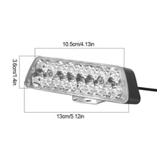 Load image into Gallery viewer, 20W 18LED Motorcycle Ultra Bright Headlight Waterproof Spot Light For E-bike Scooter Modification 12-80V Wide Voltage
