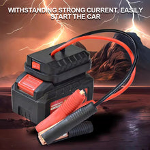 Load image into Gallery viewer, Portable Adapter 18V Lithium Batteries Converts to Emergency Car Jump Starter Power Source for Tools Impact Wrench Grinder Drill
