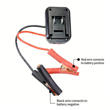 Load image into Gallery viewer, Portable Adapter 18V Lithium Batteries Converts to Emergency Car Jump Starter Power Source for Tools Impact Wrench Grinder Drill
