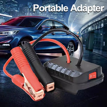 Load image into Gallery viewer, Portable Adapter 18V Lithium Batteries Converts to Emergency Car Jump Starter Power Source for Tools Impact Wrench Grinder Drill
