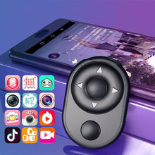 Load image into Gallery viewer, Bluetooth Remote Control for iPhone Xiaomi Android iOS Phones Selfie Stick Wireless Shutter Portable Phone Camera Controller
