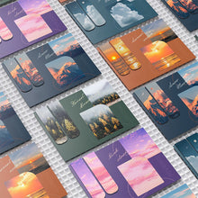 Load image into Gallery viewer, Ins Style Scenery Magnetic Bookmarks Creative Folding Hazy Fantasy Series Student Book Clips Stationery Page Markers
