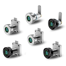 Load image into Gallery viewer, Keyless Cabinet Drawer Strongbox Smart Fingerprint Cam Lock For Mailbox Cabinet Desk Locker Wardrobe File Cabinet Drawer Lock
