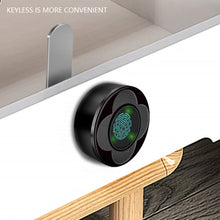 Load image into Gallery viewer, Keyless Cabinet Drawer Strongbox Smart Fingerprint Cam Lock For Mailbox Cabinet Desk Locker Wardrobe File Cabinet Drawer Lock
