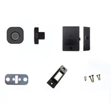 Load image into Gallery viewer, Biometric Fingerprint Lock Black Keyless Cabinet Lock Smart Drawer Locks Anti-theft Door Lock Long Standby Time Door
