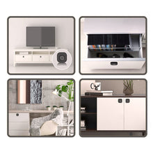 Load image into Gallery viewer, Biometric Fingerprint Lock Black Keyless Cabinet Lock Smart Drawer Locks Anti-theft Door Lock Long Standby Time Door
