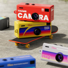 Load image into Gallery viewer, Thumb Keychain Camera 0.96inch Mini Action Camera Retro Support Memory Card 1080P Very Small Camcorder Video Recorder
