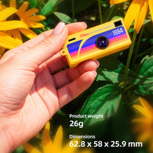 Load image into Gallery viewer, Thumb Keychain Camera 0.96inch Mini Action Camera Retro Support Memory Card 1080P Very Small Camcorder Video Recorder
