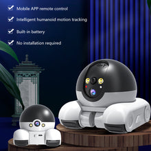 Load image into Gallery viewer, WIFI Dual Lens Robot Camera Dual Screen Monitoring 1080P HD AI Security Surveillance Camera Auto Tracking Baby Pets Monitor

