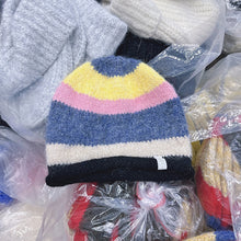 Load image into Gallery viewer, Korean Version Playful Rolled Edge Striped Knitted Hat For Women In Autumn And Winter Warm Ear Protection Cold Hat Woolen Hat
