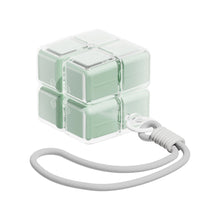 Load image into Gallery viewer, Fun Cube Portable Pill Box with Lanyard Large Capacity Sealed Moisture-Proof 7 Day Weekly Pill Organizer
