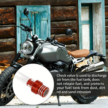 Load image into Gallery viewer, Motorcycle Venting Fuel Cap &amp; Fuel Line Breather Valve One-way Valve for Car ATV Modification Part
