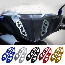 Load image into Gallery viewer, Pair Motorcycle Windscreen Brackets for Yamaha NVX155 AEROX155 Modification Mounting Kit Windscreen Support Frame
