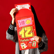 Load image into Gallery viewer, 2026 Horse Year Large Red Envelope Hongbao Lucky Money Pouch Chinese New Year Birthday Wedding Party Favors Gifts
