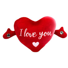 Load image into Gallery viewer, Recordable Love Beat Rhythm Box Creative Musical Plush Interactive Heart Plushie Valentine's Day Romantic Surprise Gift

