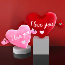 Load image into Gallery viewer, Recordable Love Beat Rhythm Box Creative Musical Plush Interactive Heart Plushie Valentine's Day Romantic Surprise Gift

