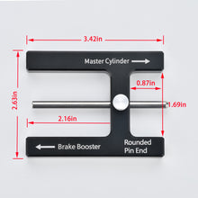 Load image into Gallery viewer, Car Brake Booster Push Rod Adjustment Tool For Most Vehicles with Adjustable Push Pin Automotive Brake Tool
