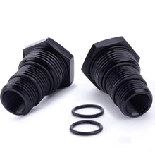 Load image into Gallery viewer, Car Oil Filter Conversion Adapter Fitting 1/2-28 &amp; 5/8-24 Threads for Car Modification 3-Layer Thread Design Aluminum Alloy

