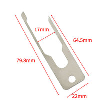 Load image into Gallery viewer, Car Seat Belt Key &amp; Adjuster Removal Tool for Tesla Model 3 &amp; Model Y Seat Belt Buckle Repair Metal
