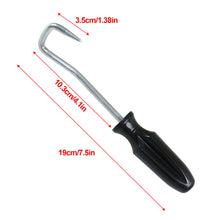 Load image into Gallery viewer, Car Hose and Fuel Line Removal Hook Tool Pull Hook for Water &amp; Oil Pipe Separation Automotive Repair Tool with Non-Slip Handle
