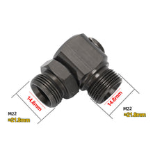 Load image into Gallery viewer, 360-Degree Swivel High Pressure Washer Adjustable Angle Elbow with 1/4" Quick Connect Brass Quick Connector for Car Washing &amp; Cleaning Equipment
