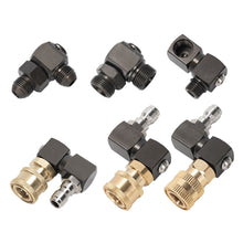 Load image into Gallery viewer, 360-Degree Swivel High Pressure Washer Adjustable Angle Elbow with 1/4" Quick Connect Brass Quick Connector for Car Washing &amp; Cleaning Equipment
