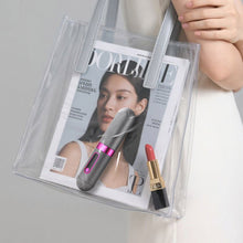 Load image into Gallery viewer, Wireless Mini Hair Styler Portable Rechargeable Curling &amp; Straightening Comb Temperature Adjustable Dual-purpose for Travel Beauty Hair Tool
