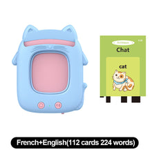 Load image into Gallery viewer, Multi-language Talking Flash Card Learning Reader Educational Toy for Toddlers Montessori Gift for Ages 1-6 Years Toddlers &amp; Preschoolers
