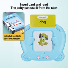Load image into Gallery viewer, Multi-language Talking Flash Card Learning English Reader Educational Toy for Toddlers Montessori Gift for Ages 1-6 Years Toddlers &amp; Preschoolers

