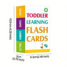 Load image into Gallery viewer, Flash Cards for Toddlers Alphabet ABC Toddlers Learning Cards Parent-Child Bonding Interactive Play Preschoolers Kids Ages 2-4 Toys &amp; Games
