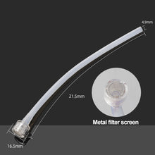 Load image into Gallery viewer, 20cm Pressure Washer PA Foam Cannon Suction Tube Thickened Silicone Hose with Built-in Filter Screen For Car Clean Accessories
