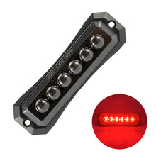 Load image into Gallery viewer, 2/4/6LED 12-24V Truck LED Side Marker Light Strobe Flash Warning Light Waterproof Lens Flashing Light for Trucks &amp; Trailers
