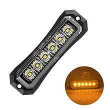 Load image into Gallery viewer, 2/4/6LED 12-24V Truck LED Side Marker Light Strobe Flash Warning Light Waterproof Lens Flashing Light for Trucks &amp; Trailers

